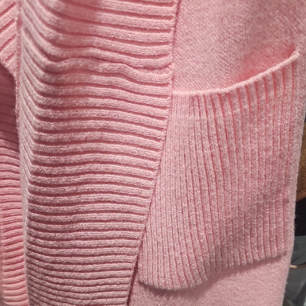 Lascana Pink Knit Cardigan - Picture 5 of 6